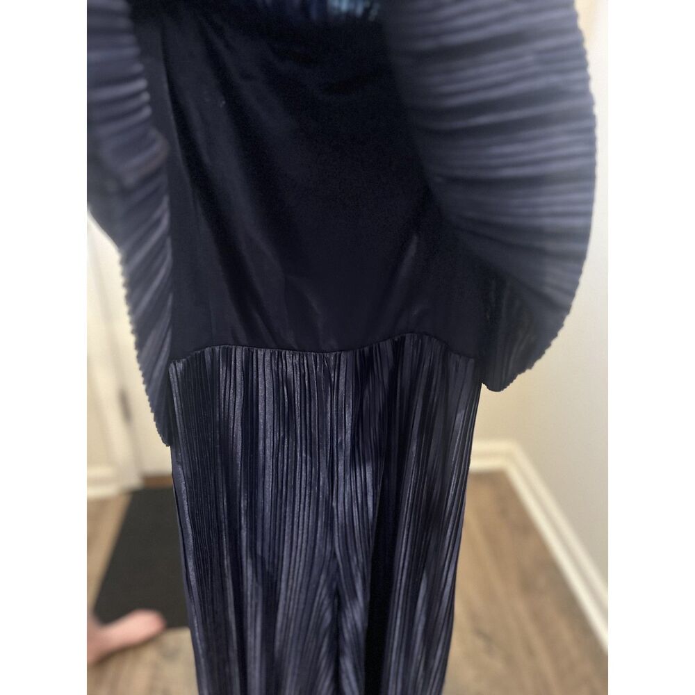 Amanda Uprichard Collina Jumpsuit – Size Medium – Navy - Picture 11 of 13